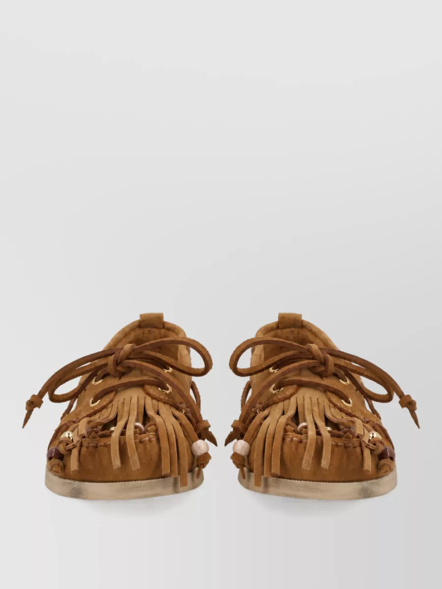 Golden Goose leather cruise mules