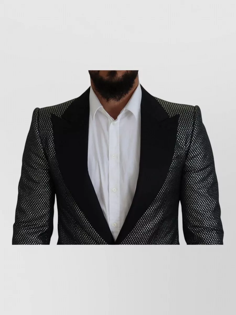 Dolce&Gabbana Silk Slim-Fit Single-Breasted Dinner Jacket
