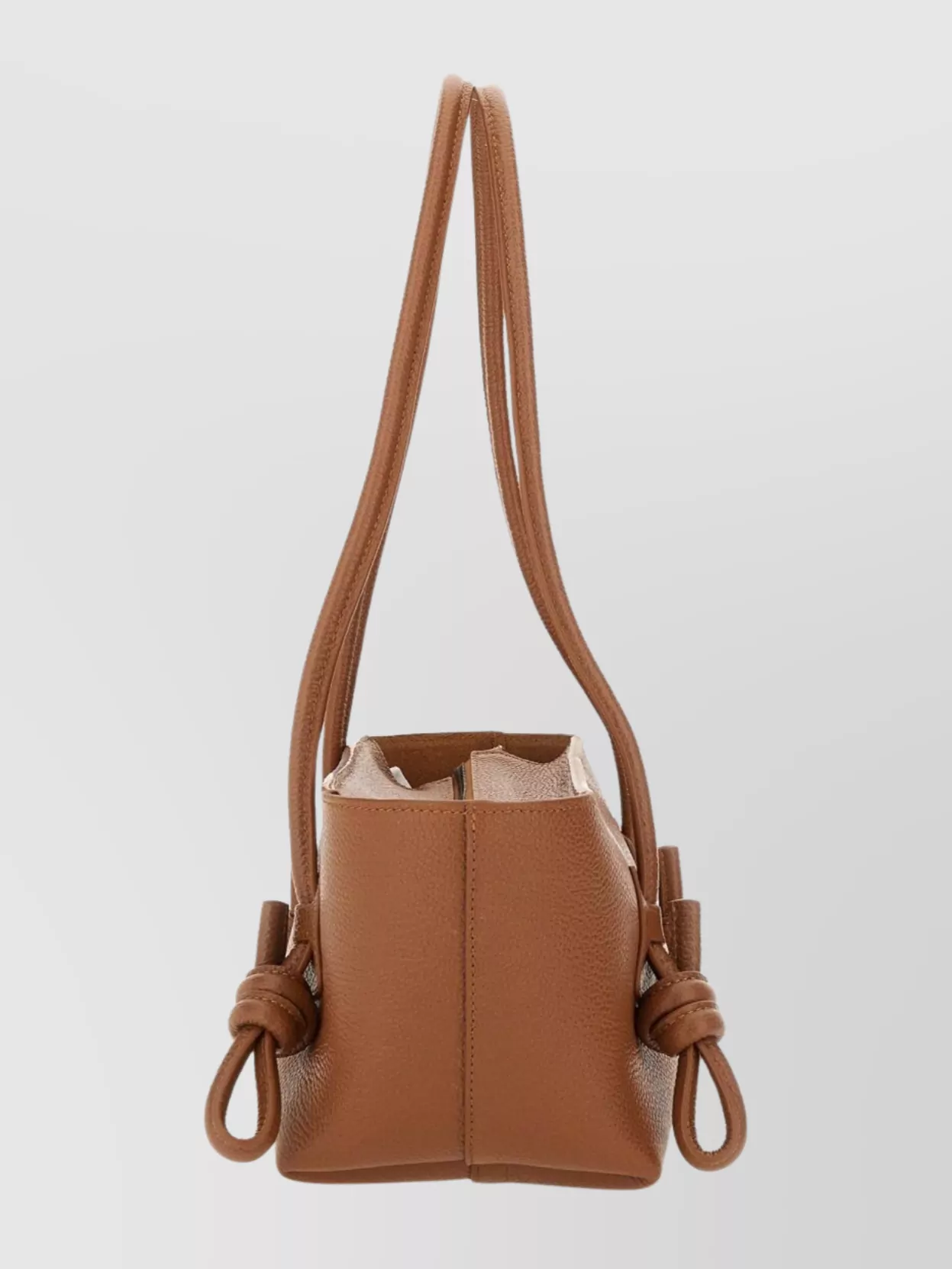 Hereu Textured Shoulder Bag Double Handles