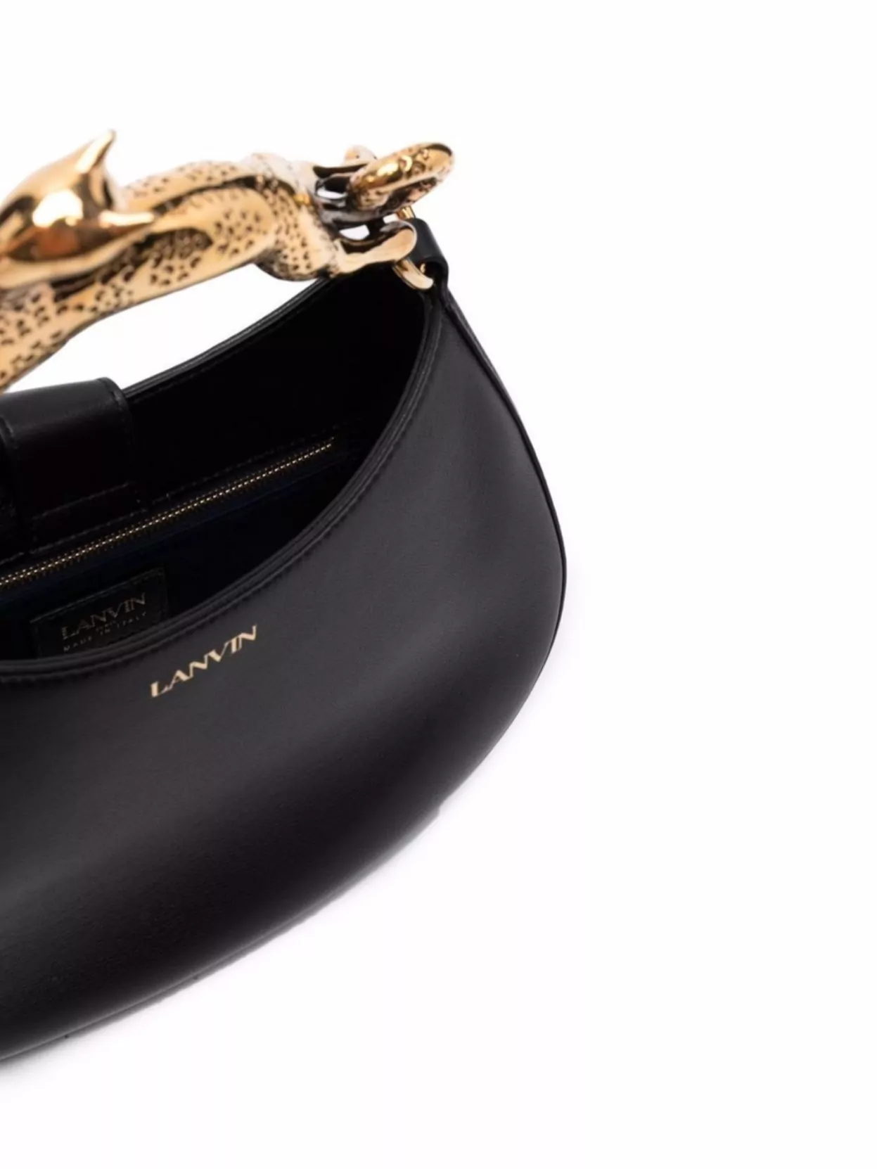 Lanvin Cat Handle Hobo Bag With Detachable Strap
