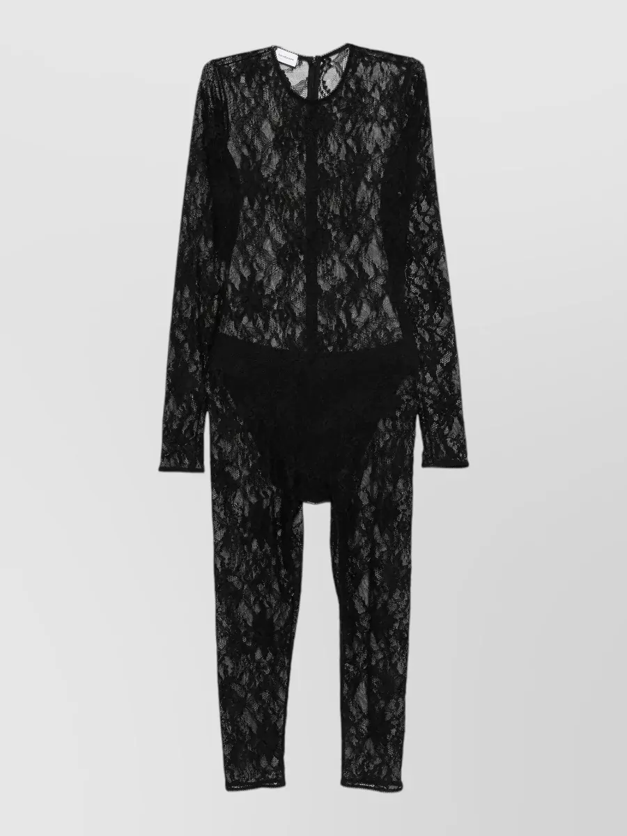 The Andamane round neck long sleeve jumpsuit