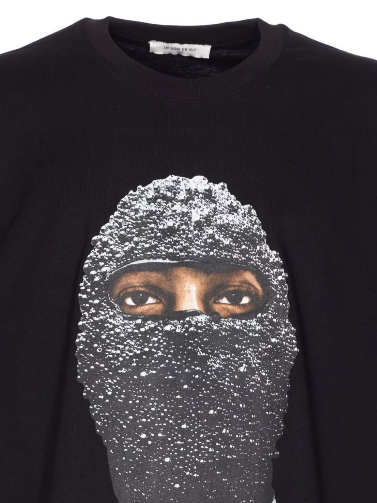 Ih Nom Uh Nit Graphic Mask Print Crewneck T-shirt In Blue
