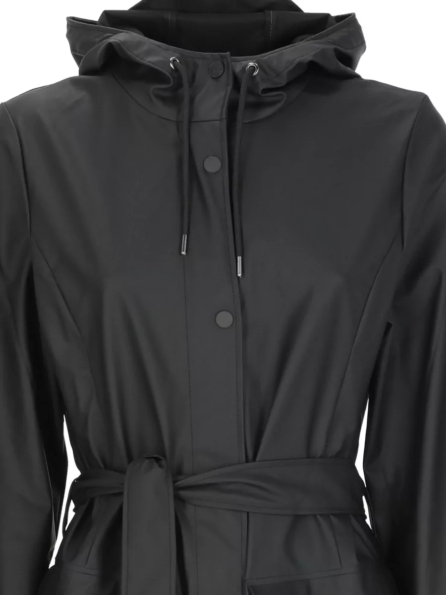Rains Hooded Belted Raincoat