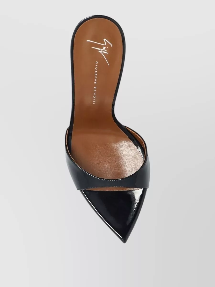 Giuseppe Zanotti Patent Leather Pointed-Toe Stiletto Mules