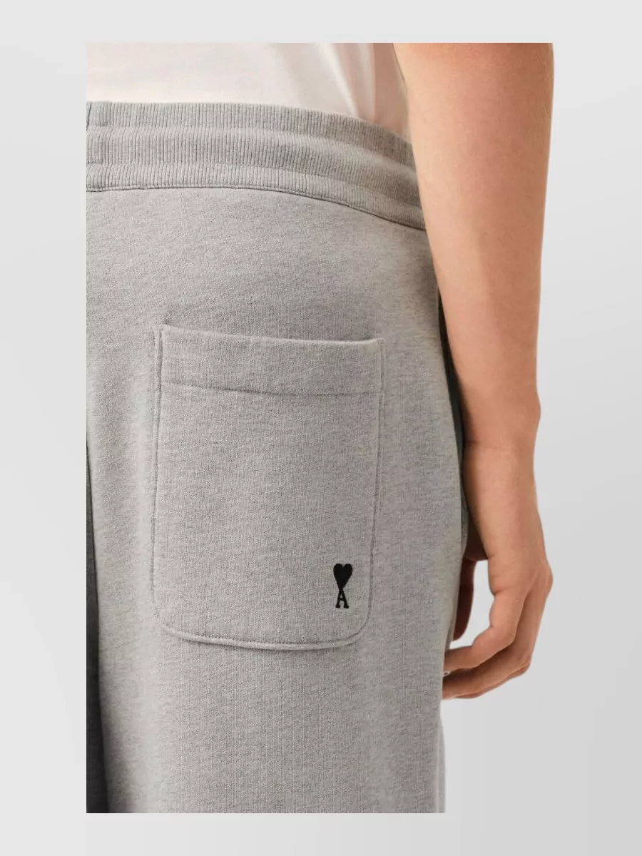 Ami Paris Cotton Drawstring Sweatpants