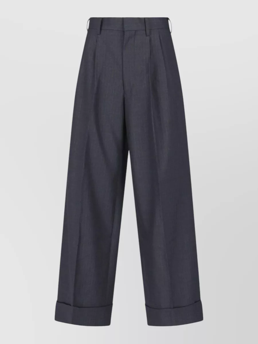 Junya Watanabe wool straight-leg suit trousers
