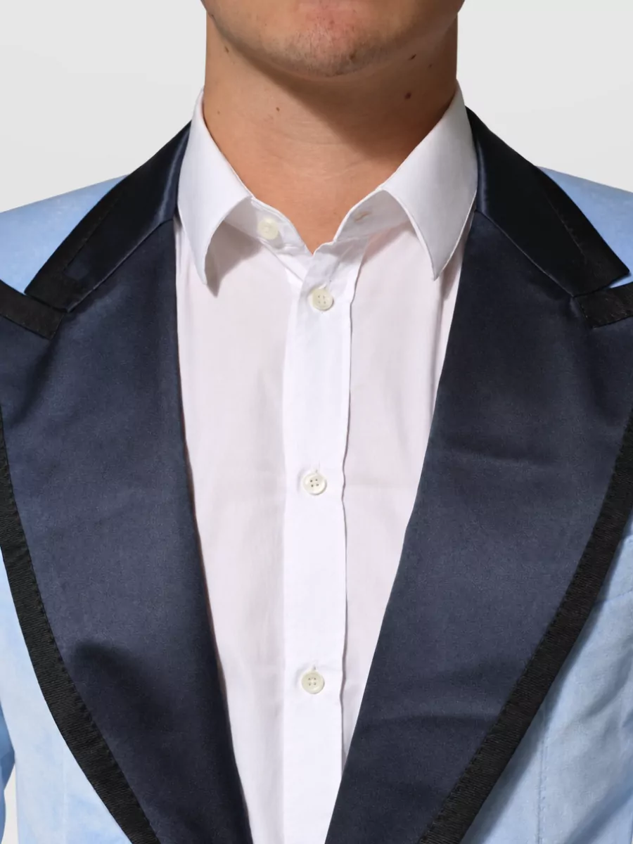 Dolce&Gabbana Silk Blend Single Breasted Jacket