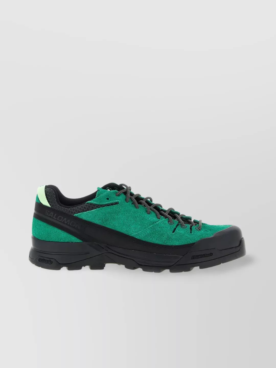 Salomon Suede Mesh Sneakers Pull Tab Rubber Sole