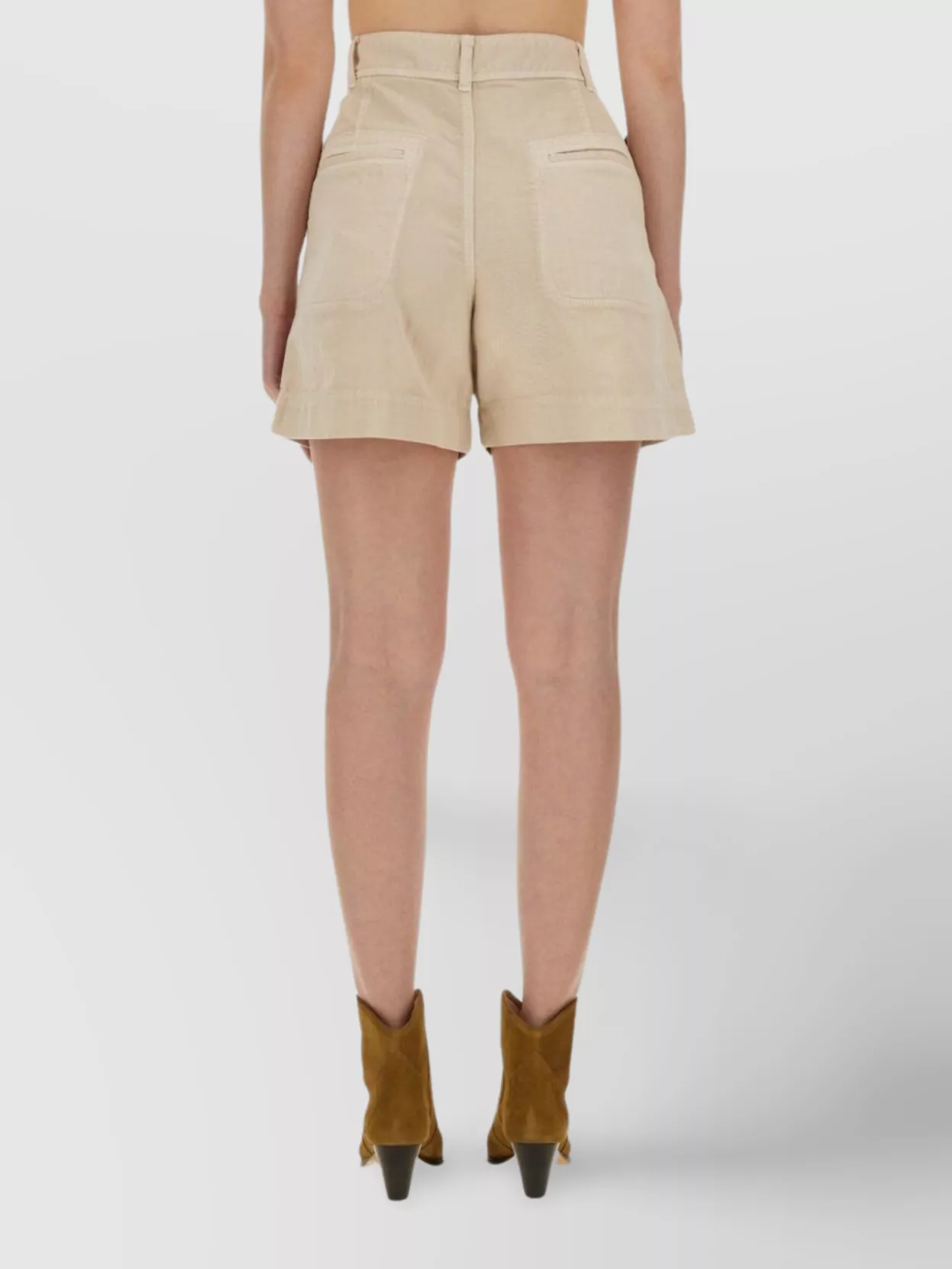 Isabel Marant Jelian Shorts In Neutral