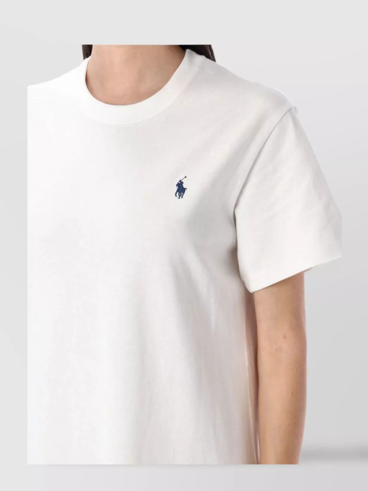 Shop Polo Ralph Lauren Long Tshirt Dress Side Slits
