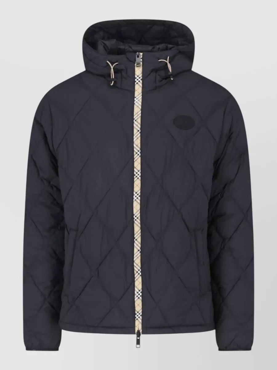 Burberry quilted hooded padded jacket