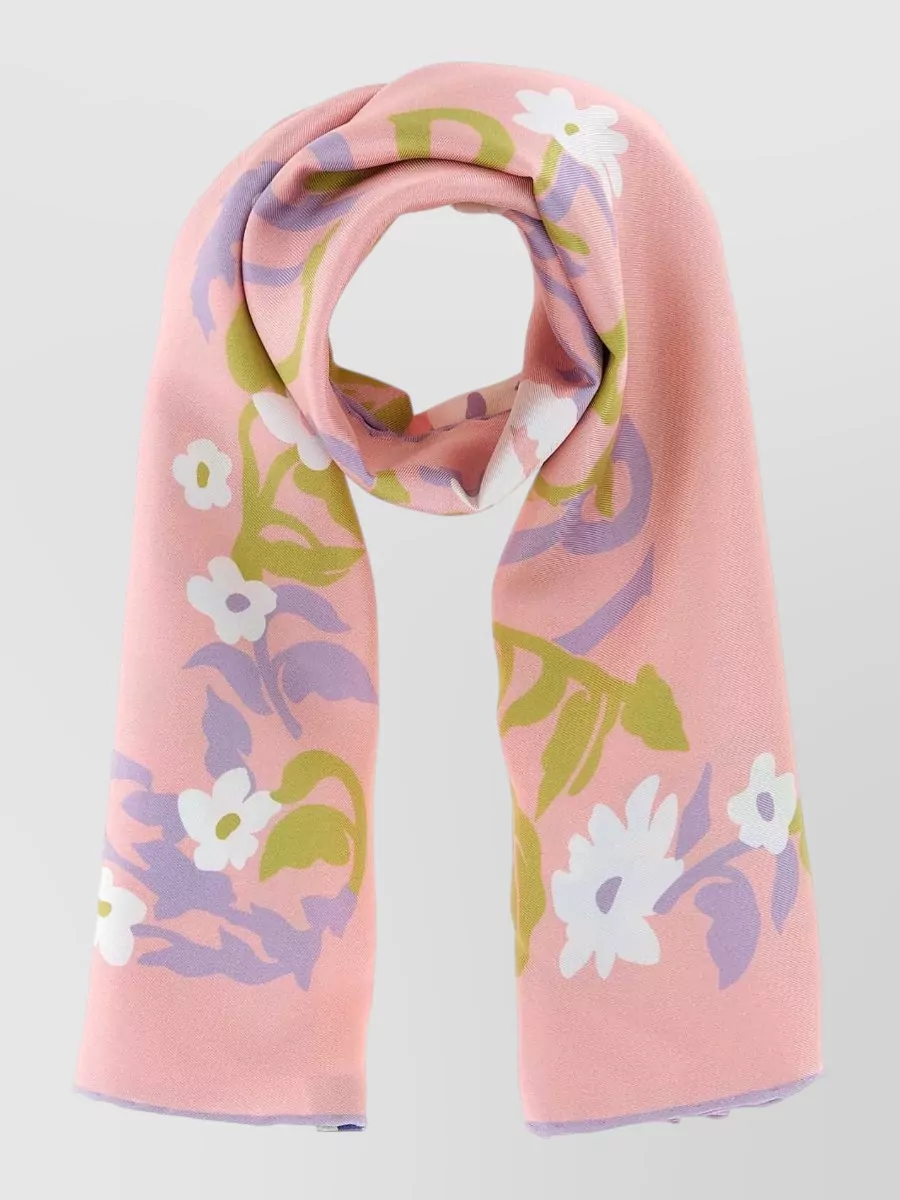 Burberry Silk Floral Foulard