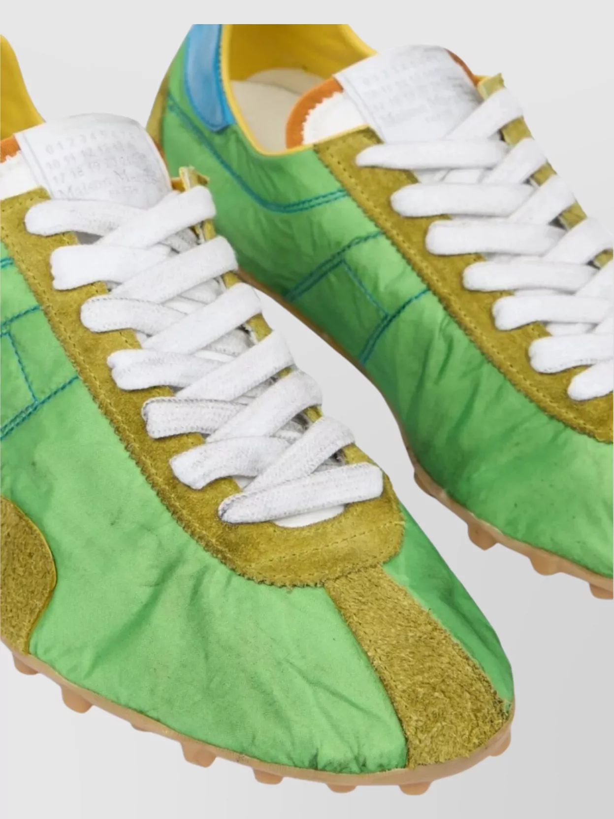 Maison Margiela Sprinters low-top suede sneakers | The