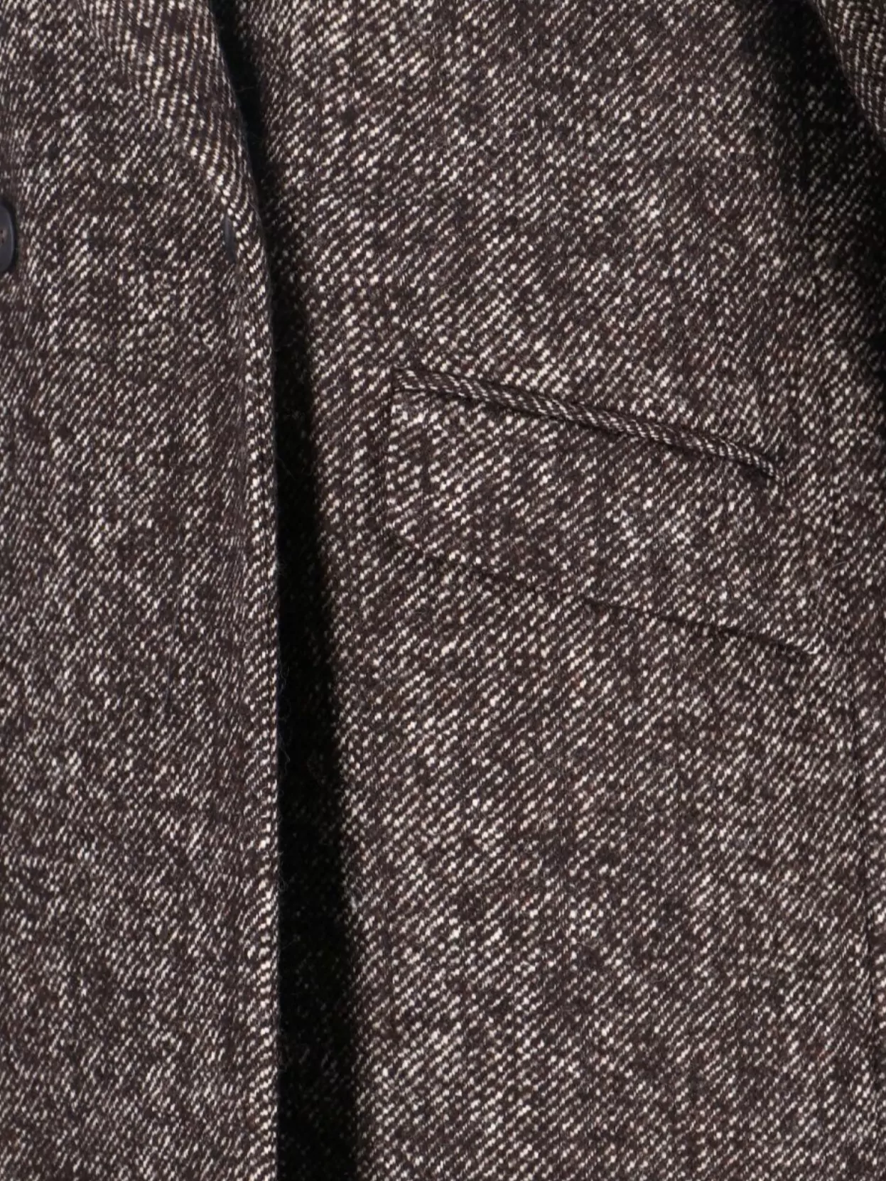 Tagliatore Long Double-Breasted Jacket Pockets
