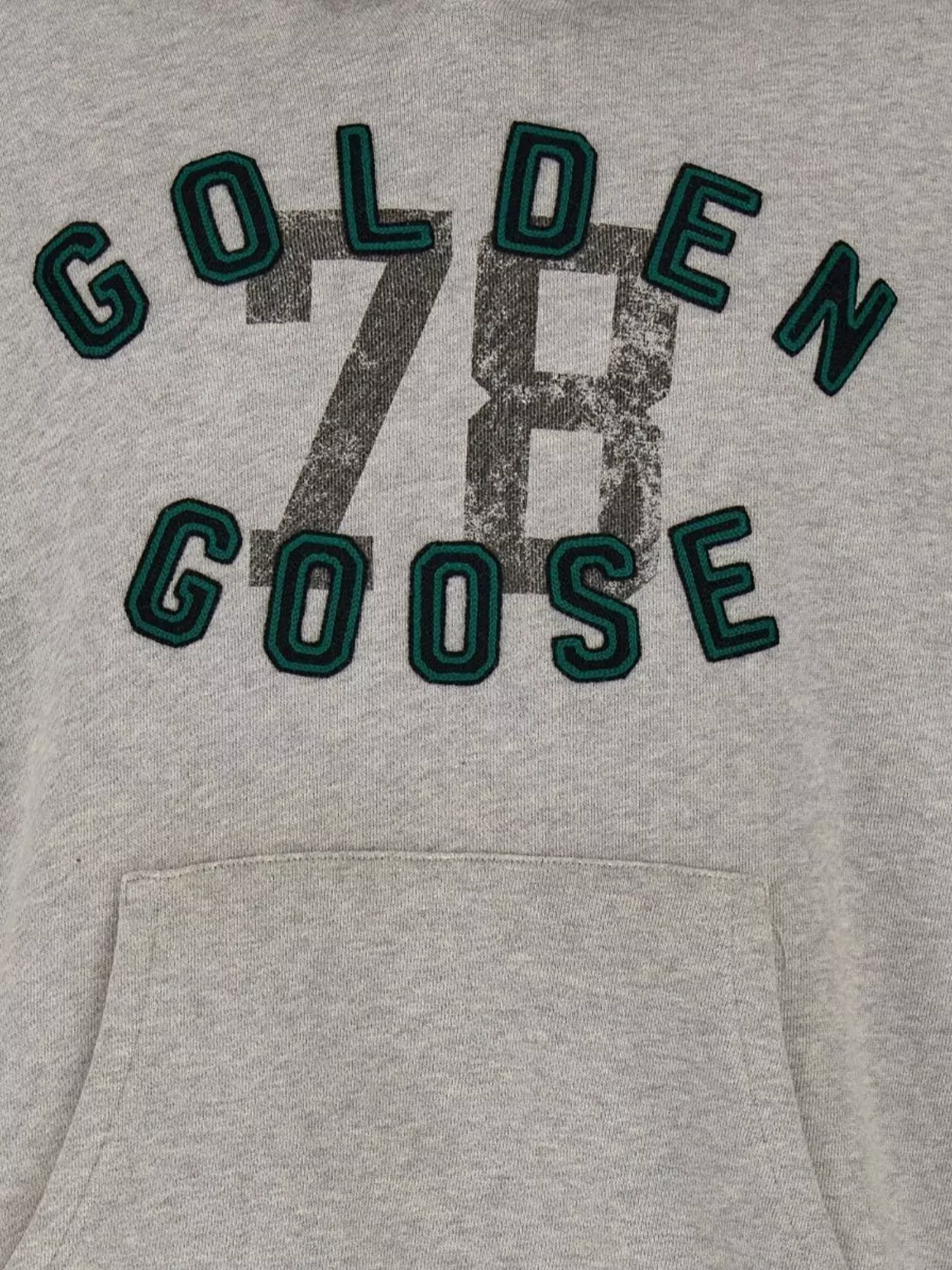 Golden Goose Hooded Drawstring Sweater Front Pocket