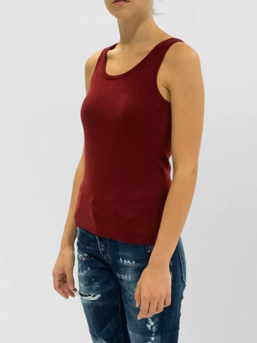 La Rose Cashmere Tank Top