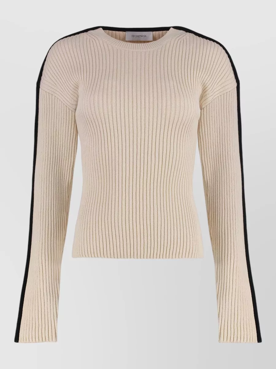 Sportmax ribbed knit top