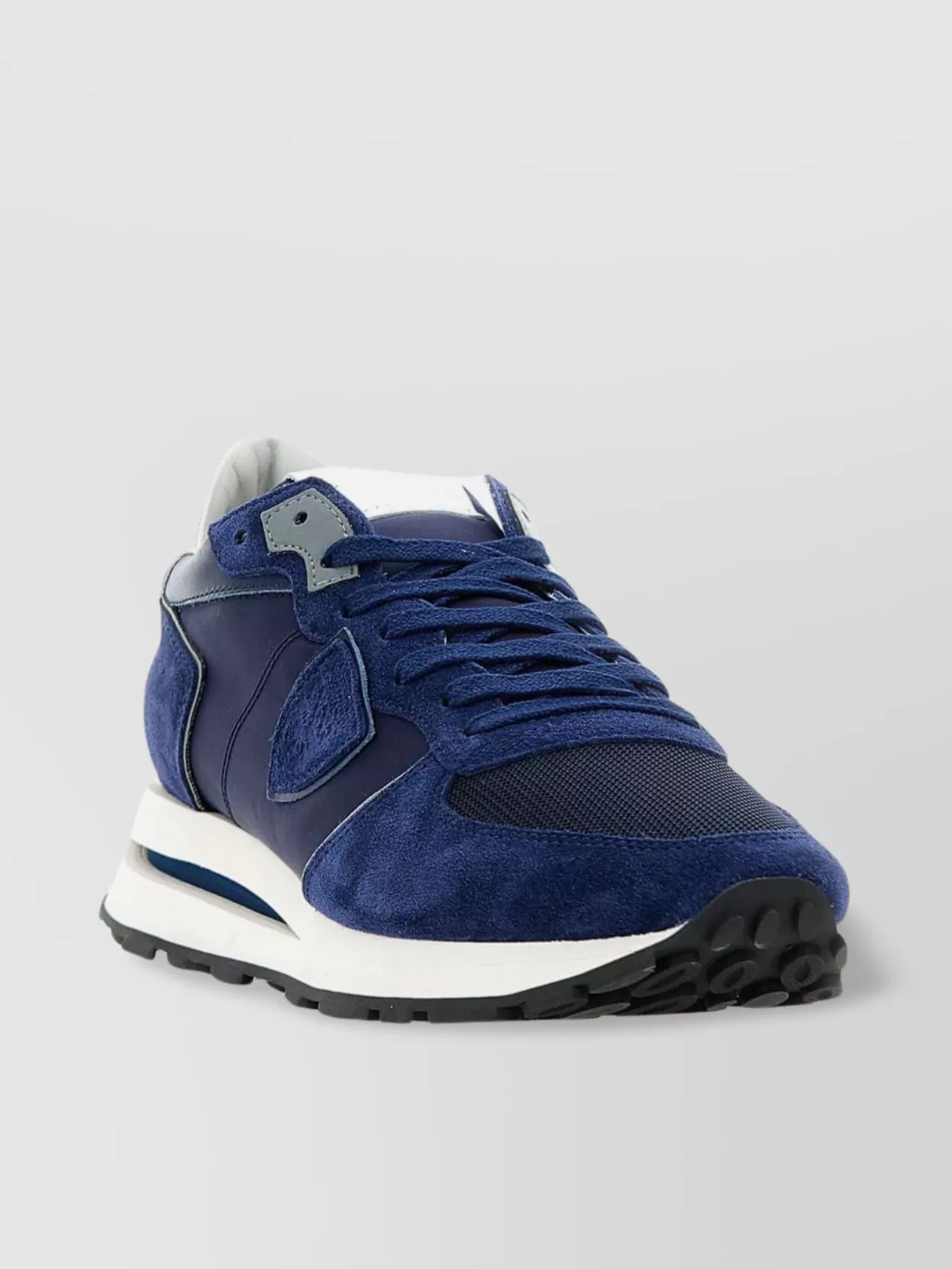 Philippe Model Tropez Fabric Suede Sneakers
