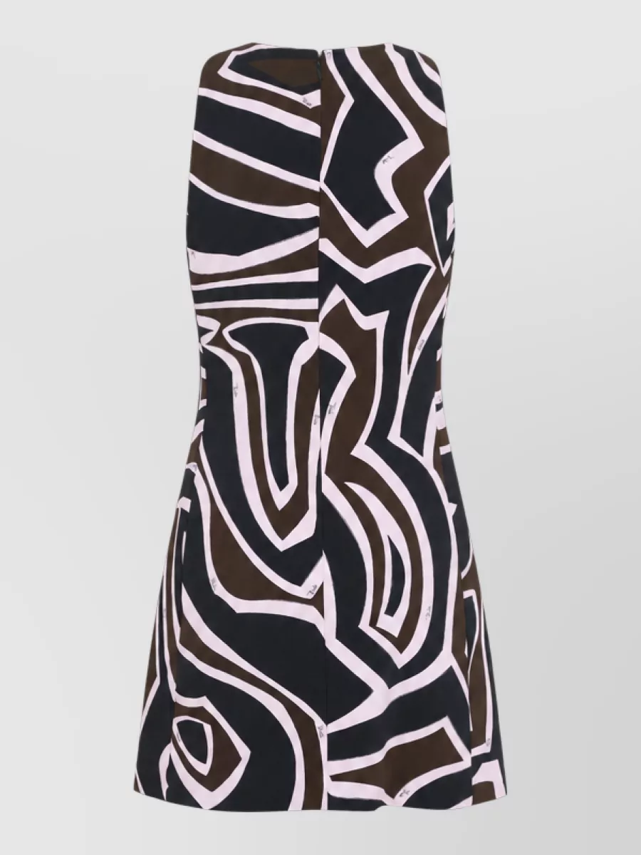 Pucci printed sleeveless mini dress