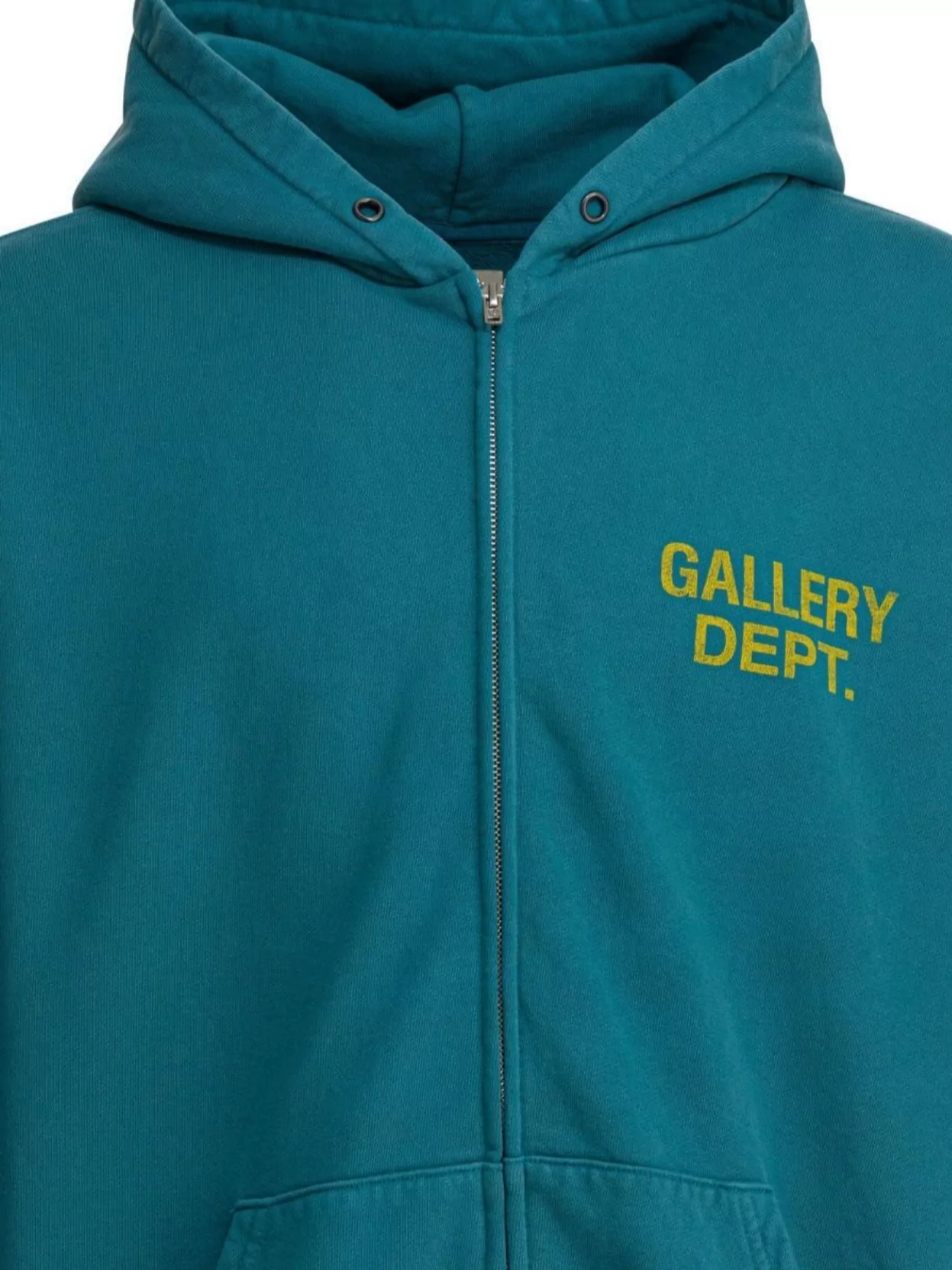Gallery Dept. Retro Style Full Zip Hoodie