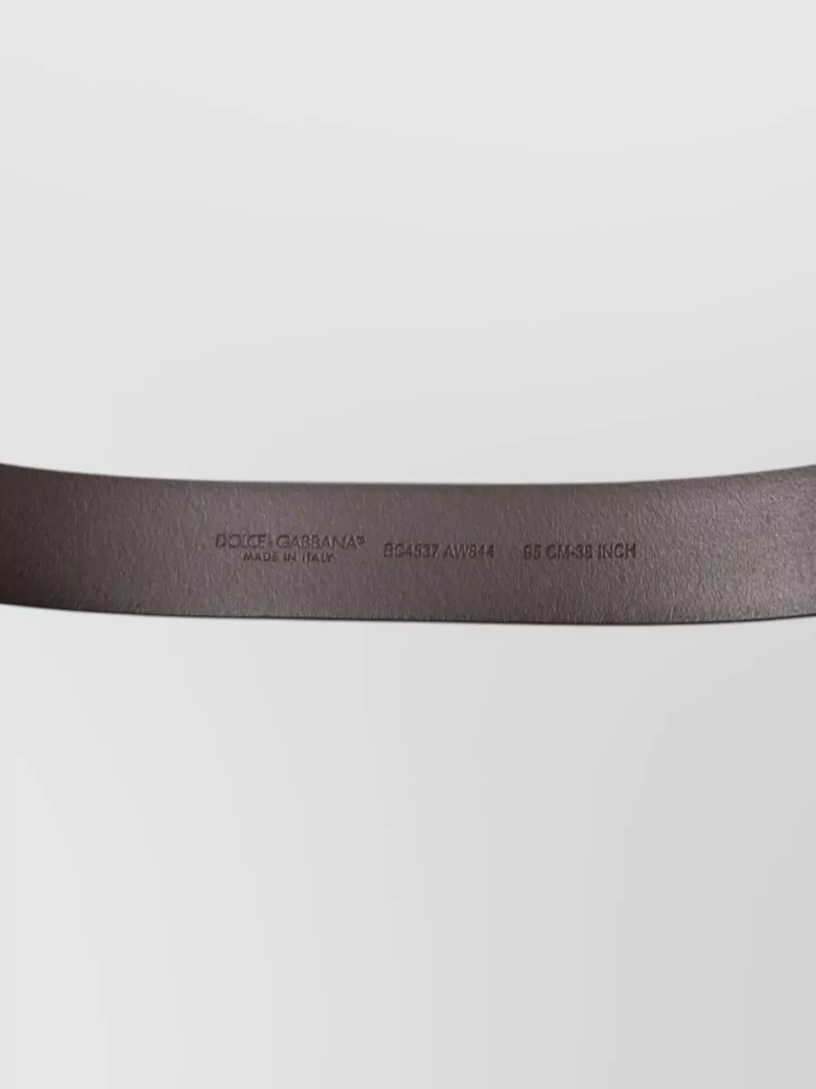 Dolce&Gabbana Calf Leather Belt