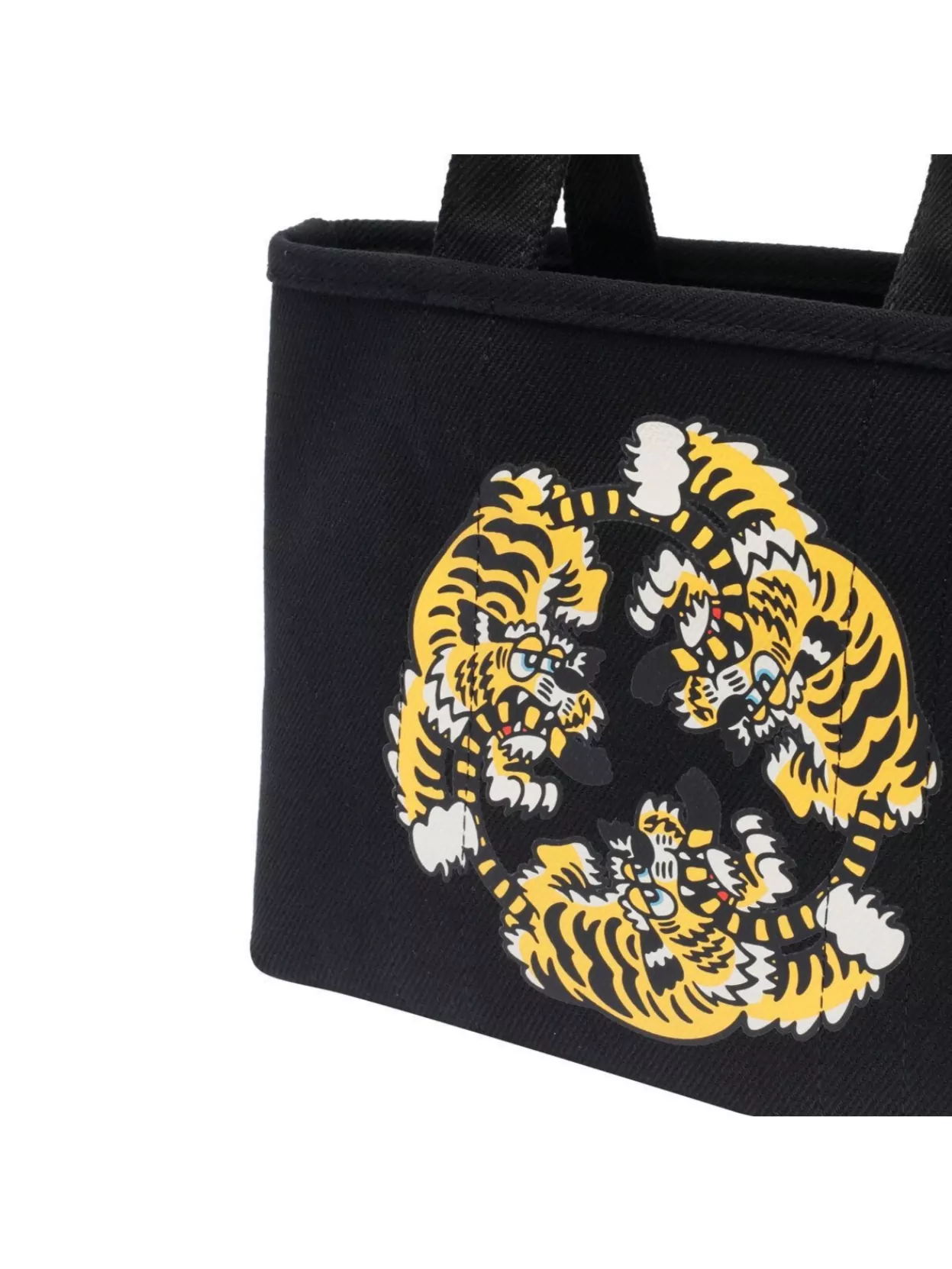 Kenzo Tiger Print Tote Bag With Double Handles