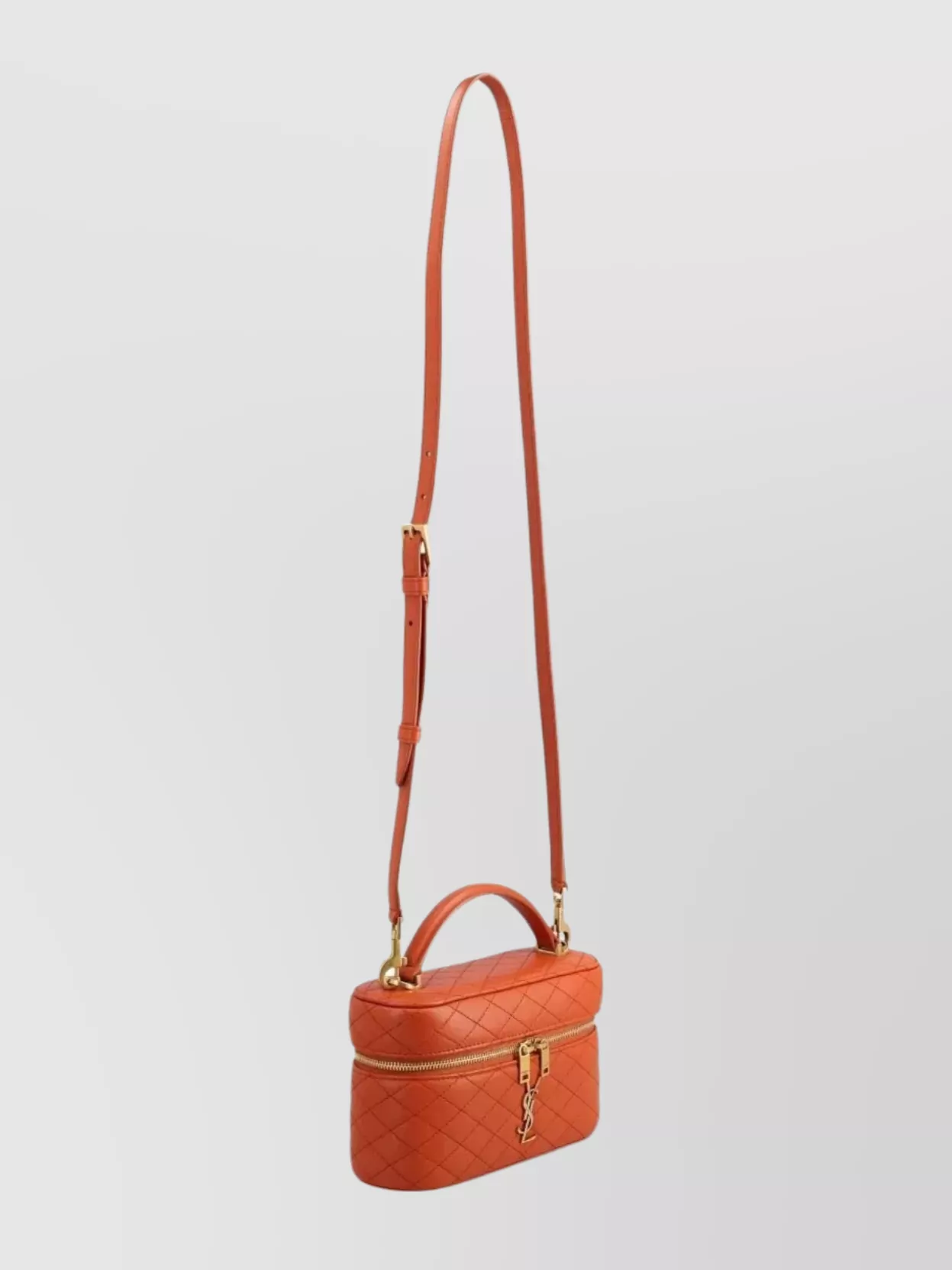 Saint Laurent Borsa Vanity Gaby In Pelle Di Agnello