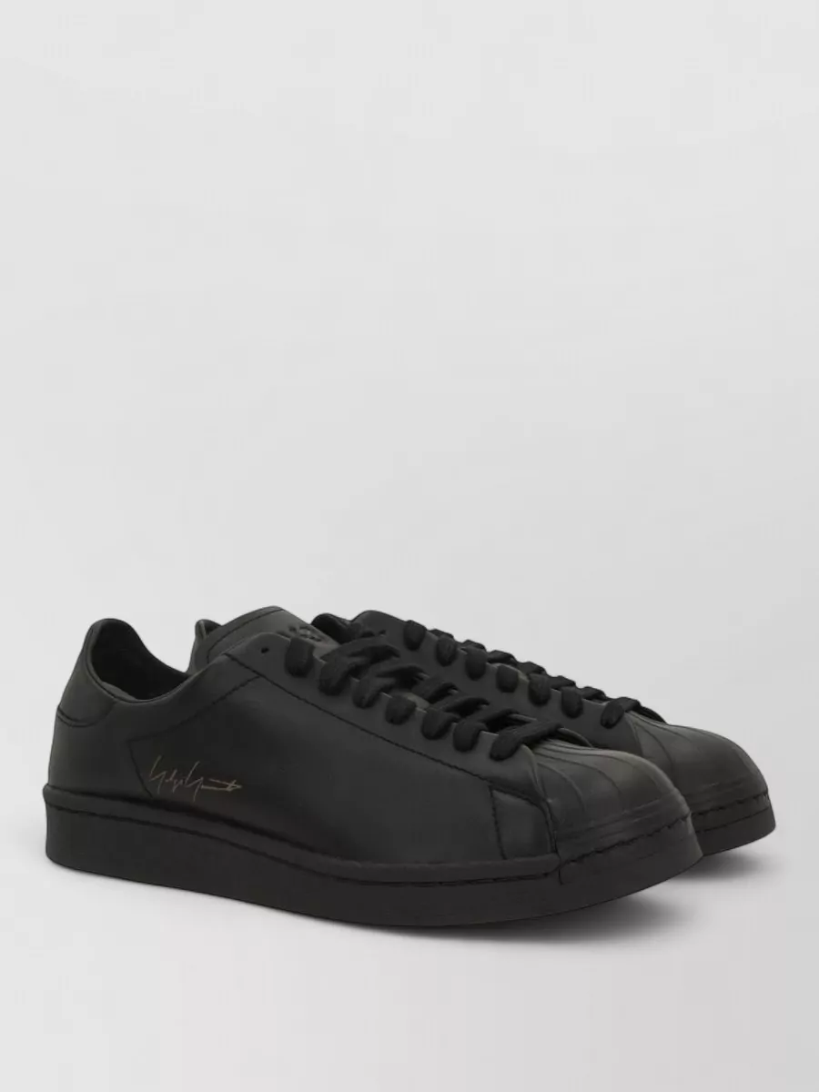 Y-3 leather low-top sneakers