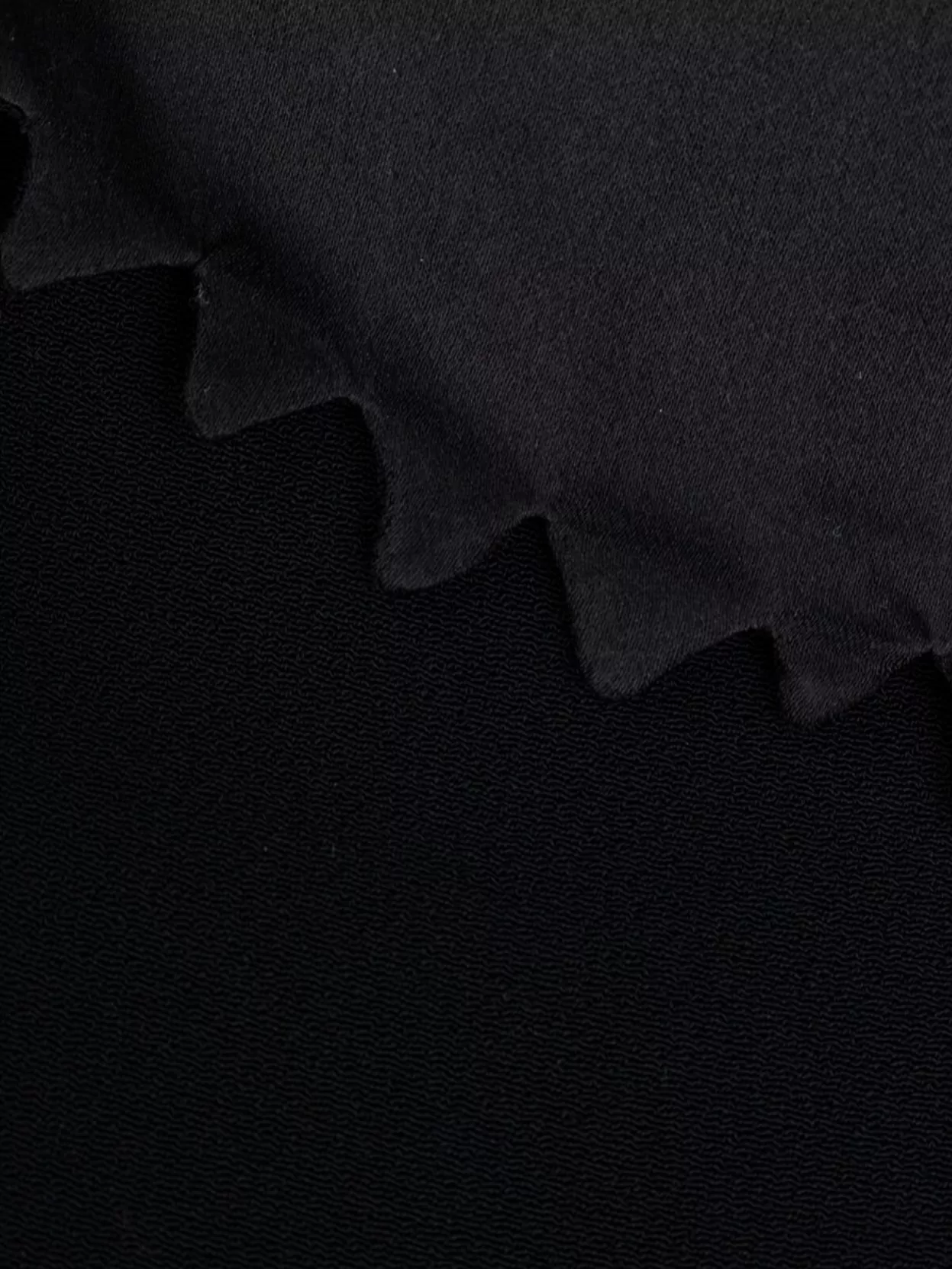 Prada Scalloped Short Sleeve Top