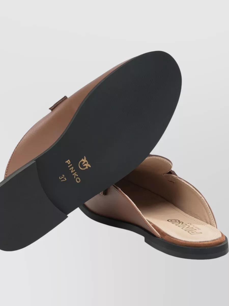 Pinko Leather Loafers