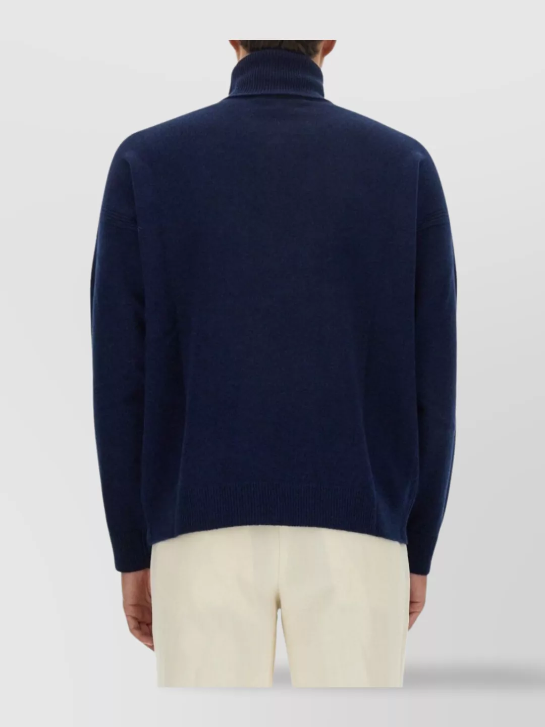 Maison Kitsuné Turtleneck Sweater With Cuffs And Hem