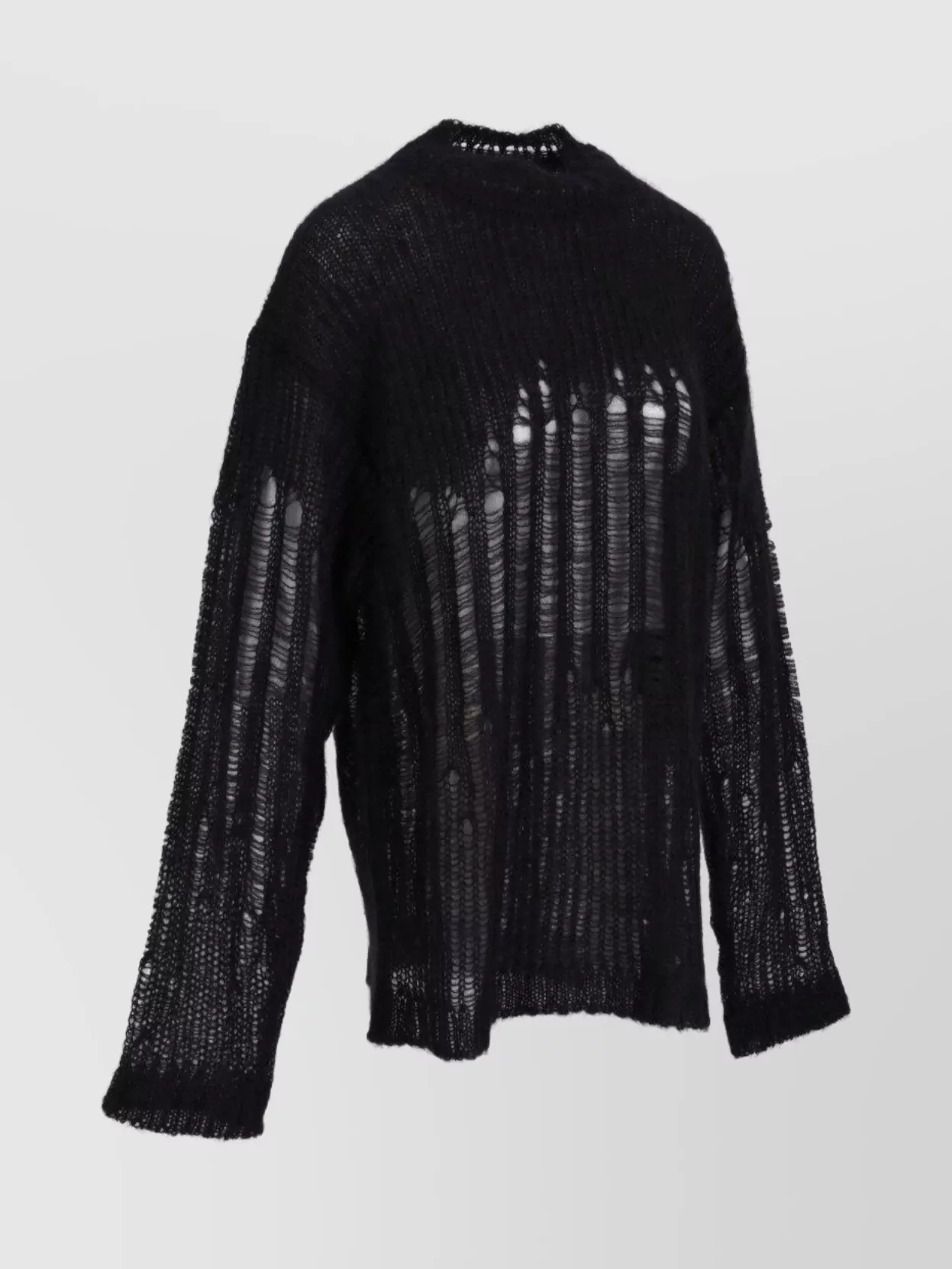 Ann Demeulemeester Oversized Crew Neck Mohair Jumper