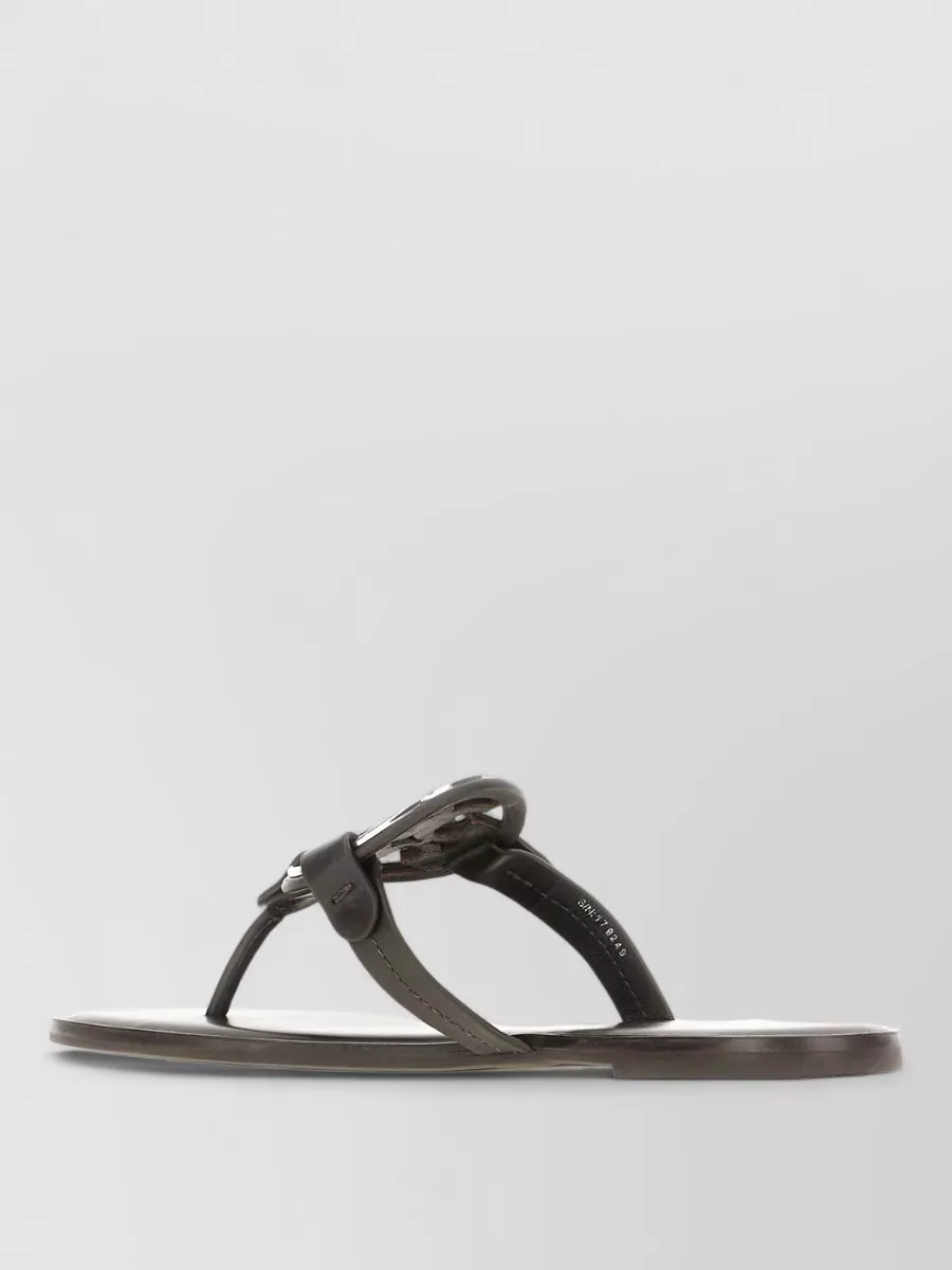 Tory Burch Leather Thong Sandals