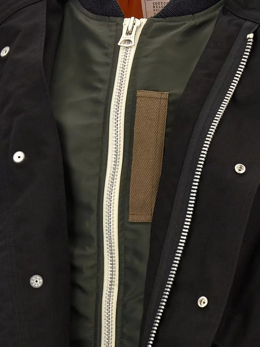 Sacai Nylon Bomber Jacket