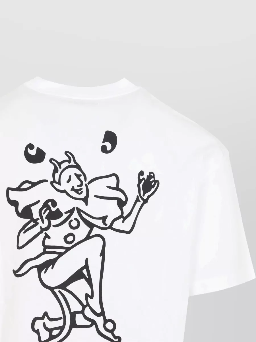 Carhartt Wip Organic Cotton Graphic Print Crew Neck T-Shirt
