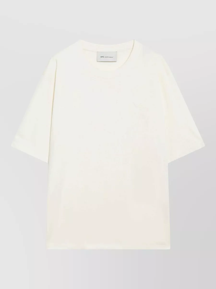 Ami Paris cotton logo t-shirt