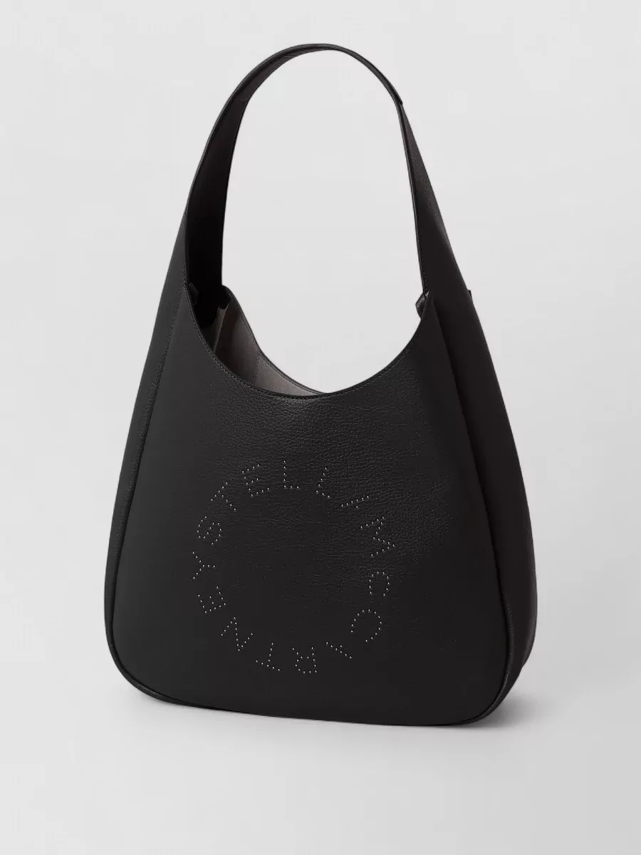 Stella Mccartney Large Eco Grainy Hobo Shoulder Bag