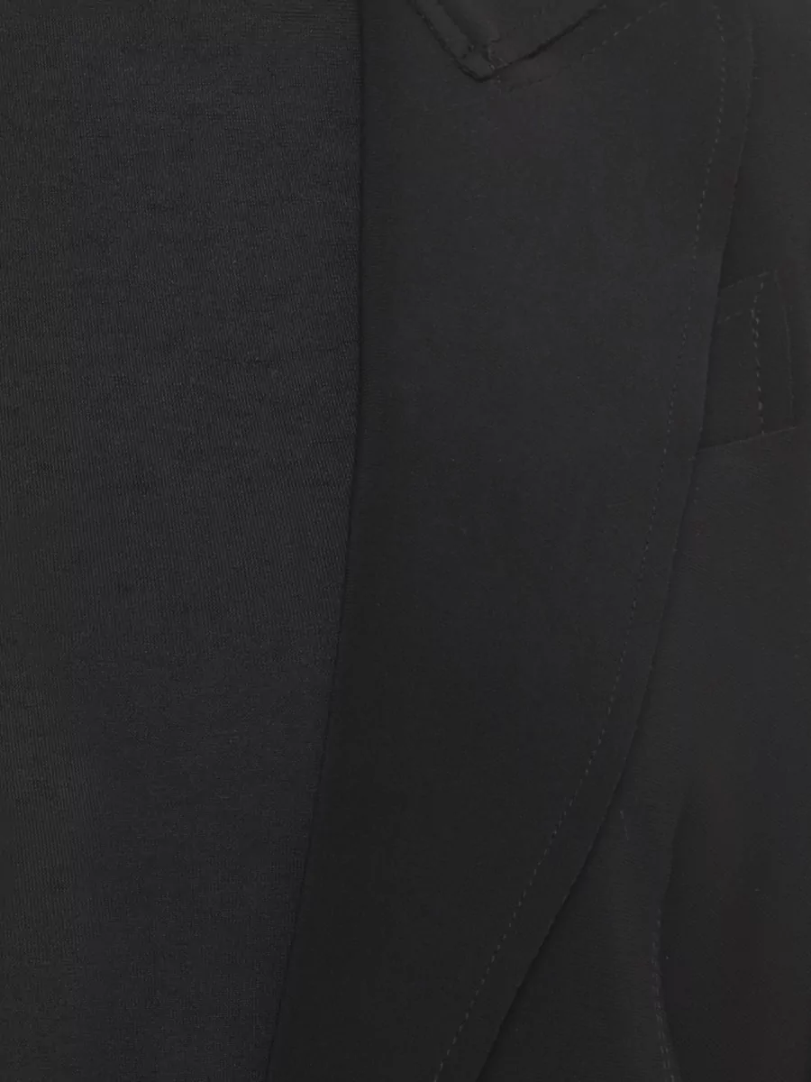 Norma Kamali Tailored Blazer Single Breast Pocket Design