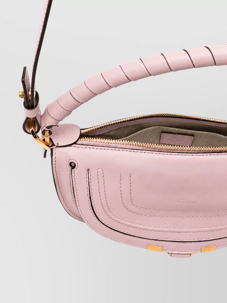 Chloé Marcie Leather Shoulder Bag
