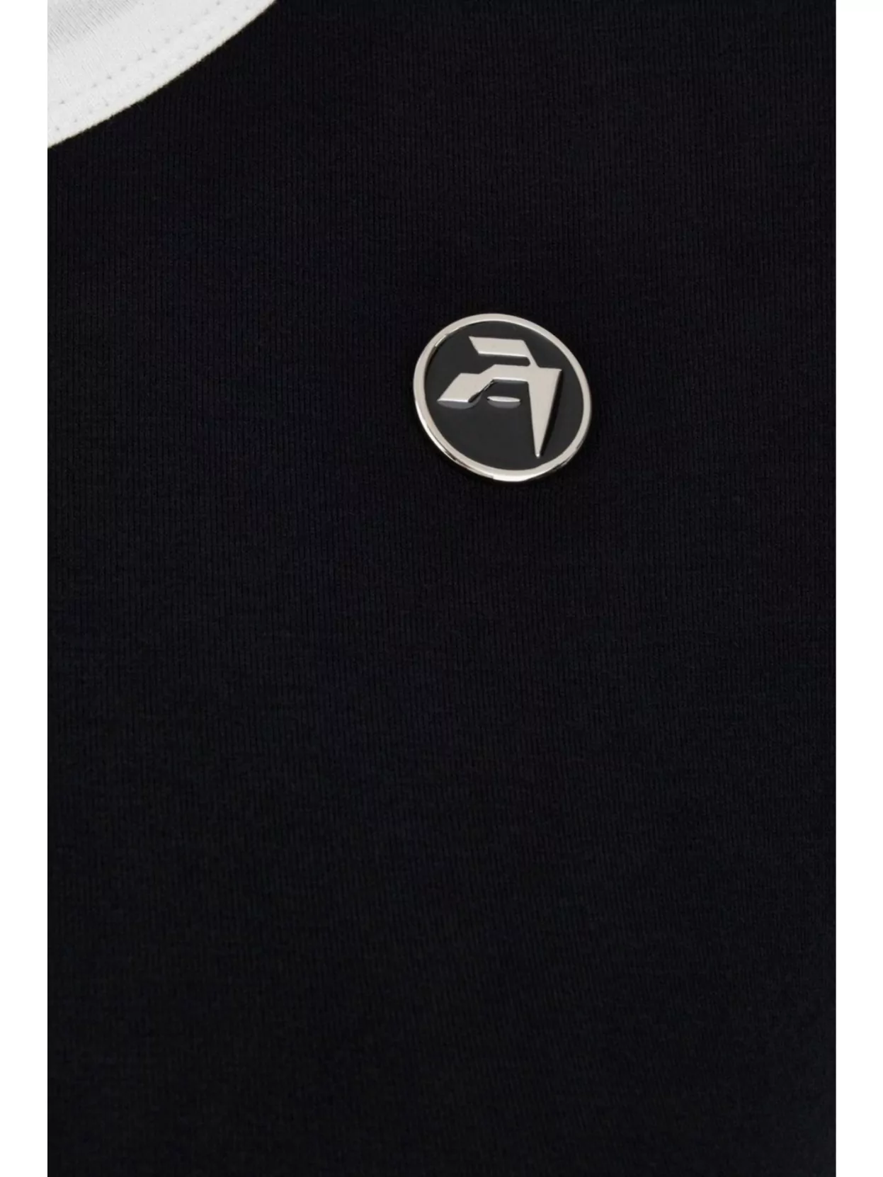 Ambush Stretch Viscose T-shirt Dress With Ribbed Trimmings
