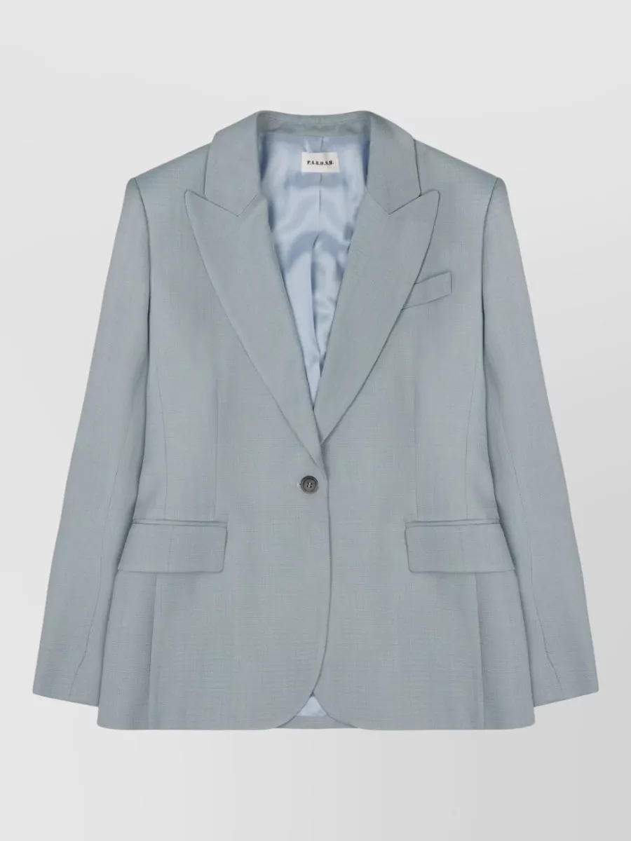 P.a.r.o.s.h. single-breasted blazer