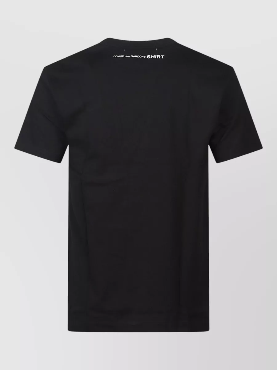 Comme Des Garçons Cotton Regular-Fit Logo-Print T-Shirt