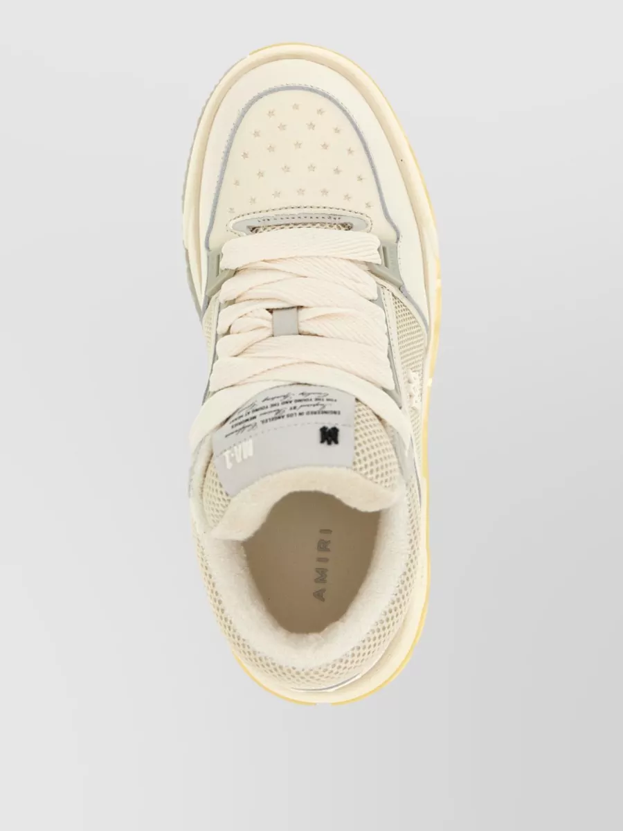 Amiri Leather Ma-1 Low-Top Sneakers