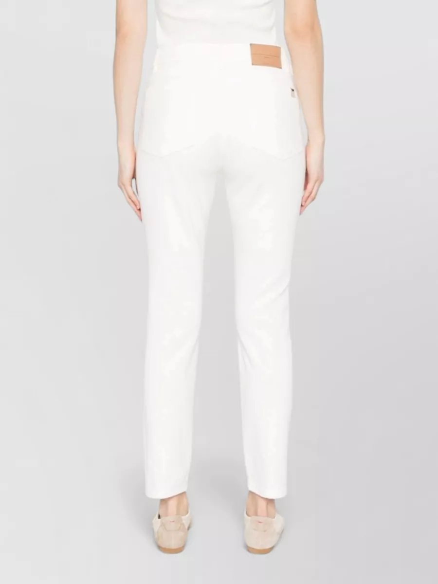 Weekend Max Mara Cropped Straight-Leg Trousers