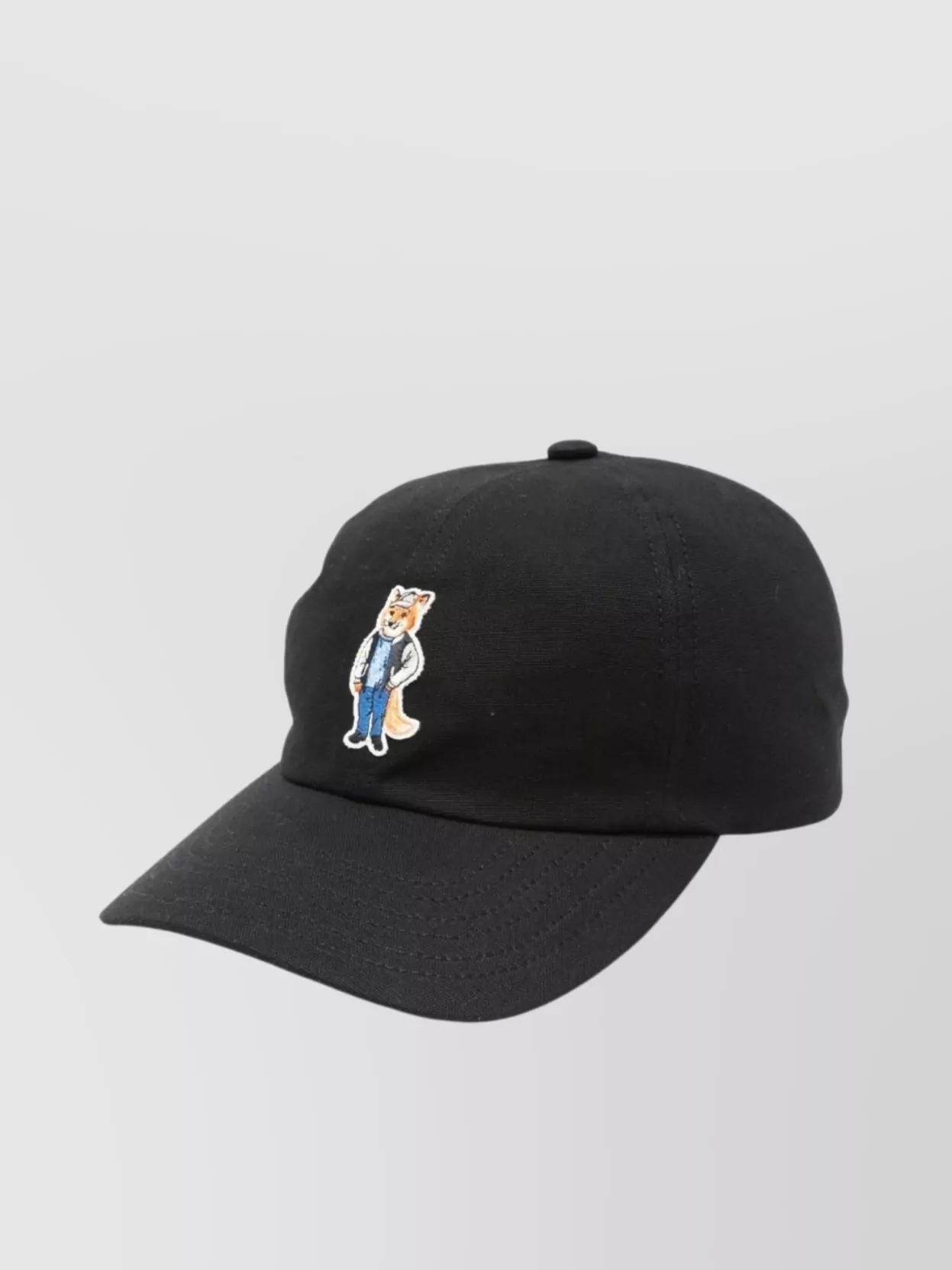 Maison Kitsuné Dressed Fox-embroidered Baseball Cap