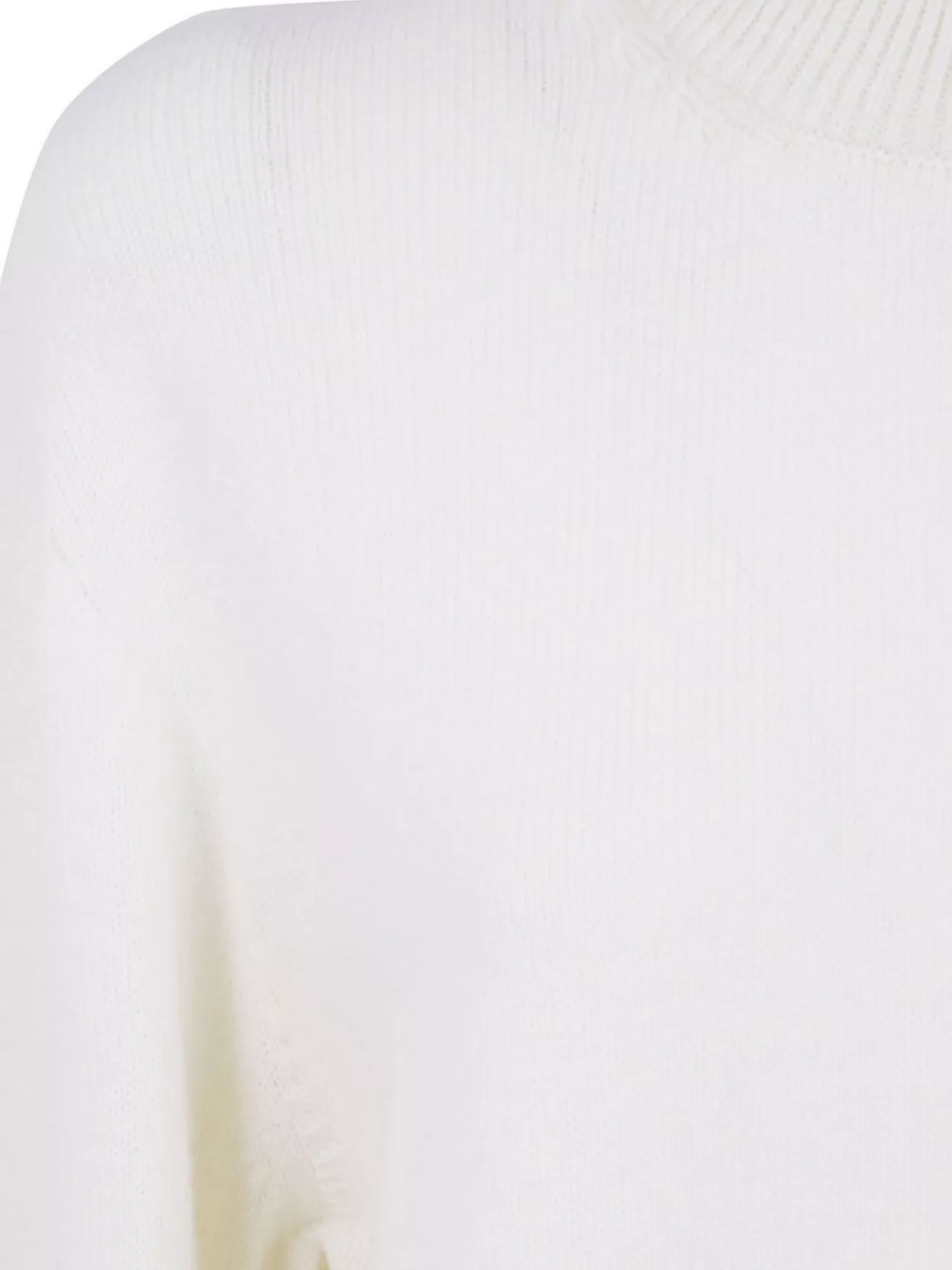 Laneus Ribbed Cuff Long Sleeve Crew Neck Jumper
