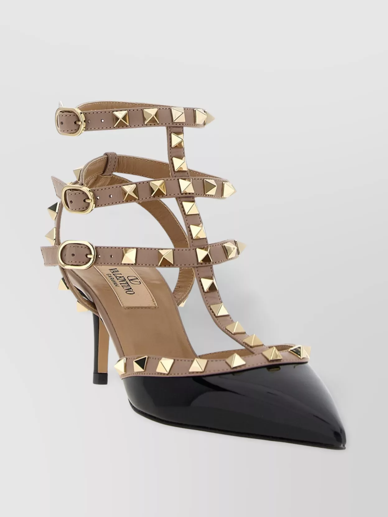 Valentino Garavani Lamb Leather Rockstud Pumps