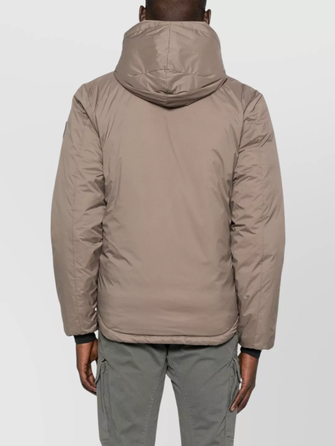 Canada Goose Short Down Jacket With Hood And Pockets