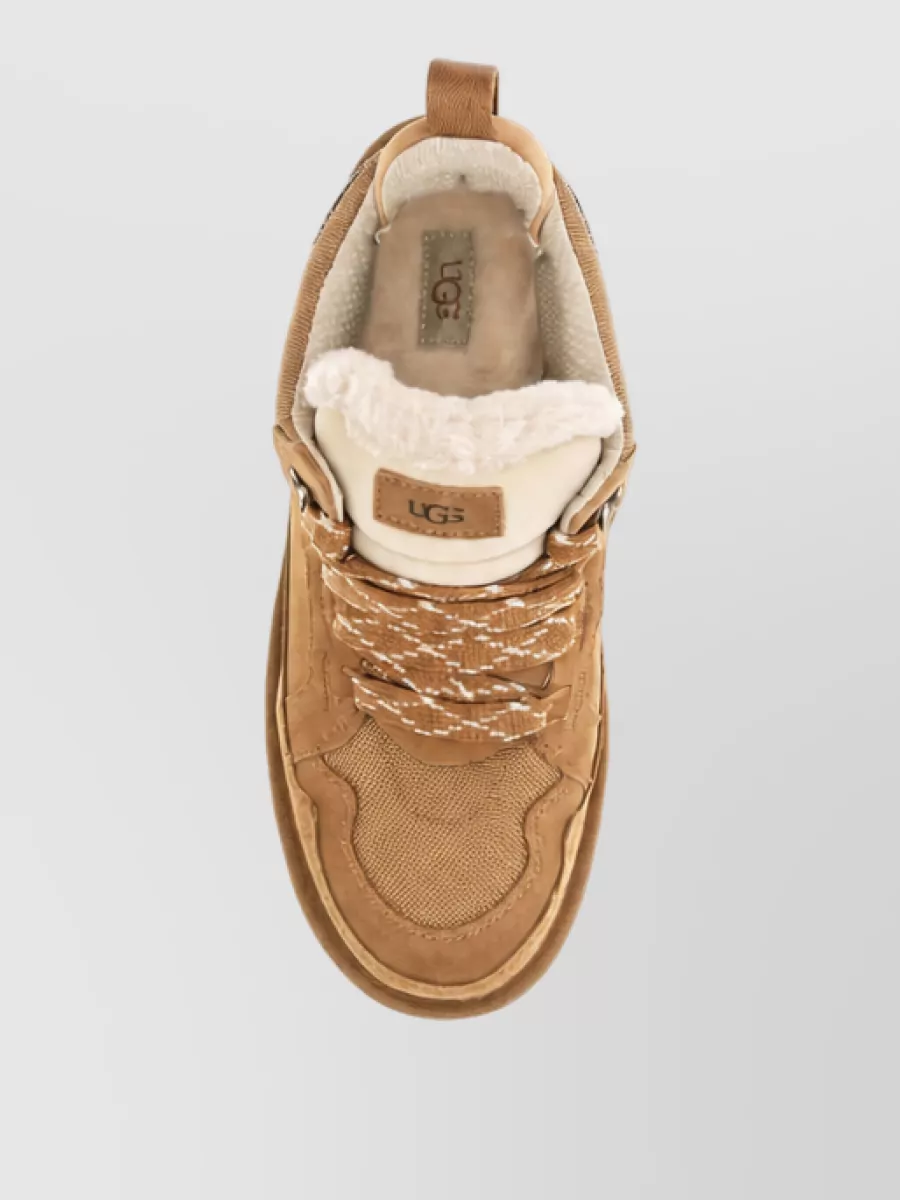 Ugg Leather Chunky Sneakers