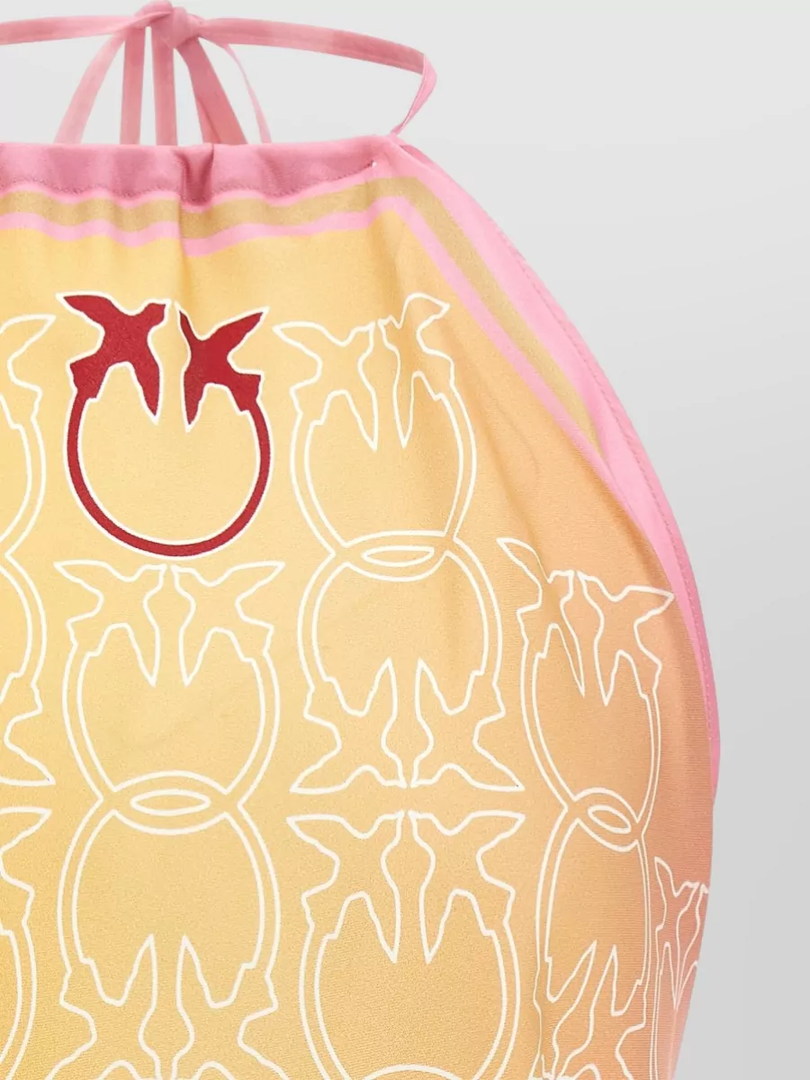 Pinko Synchro Halterneck Top Knot Tie Design